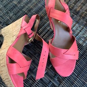 Franco Sarto 7 1/2 wedge sandals